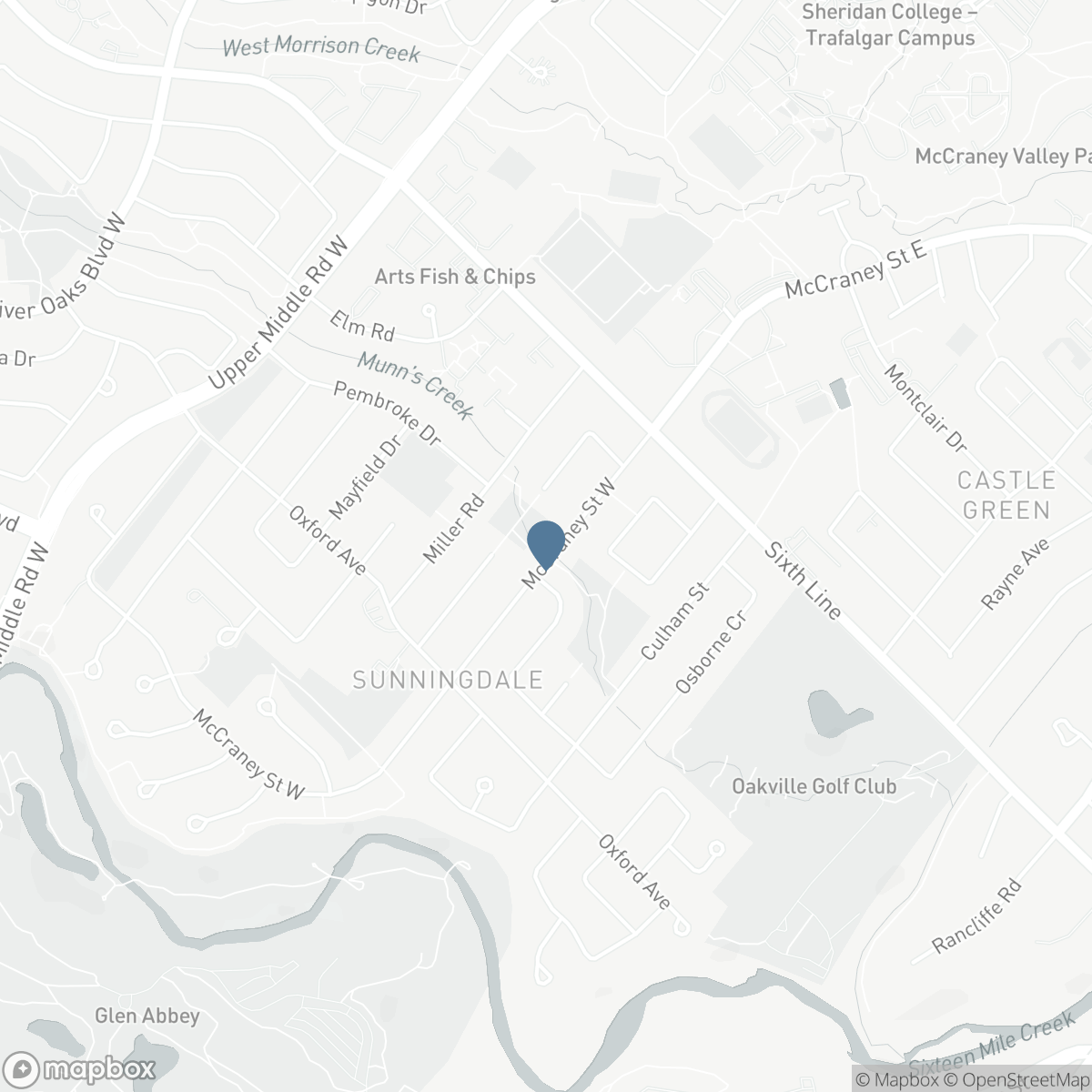 77 MCCRANEY STREET W, Oakville, Ontario L6H 1H5